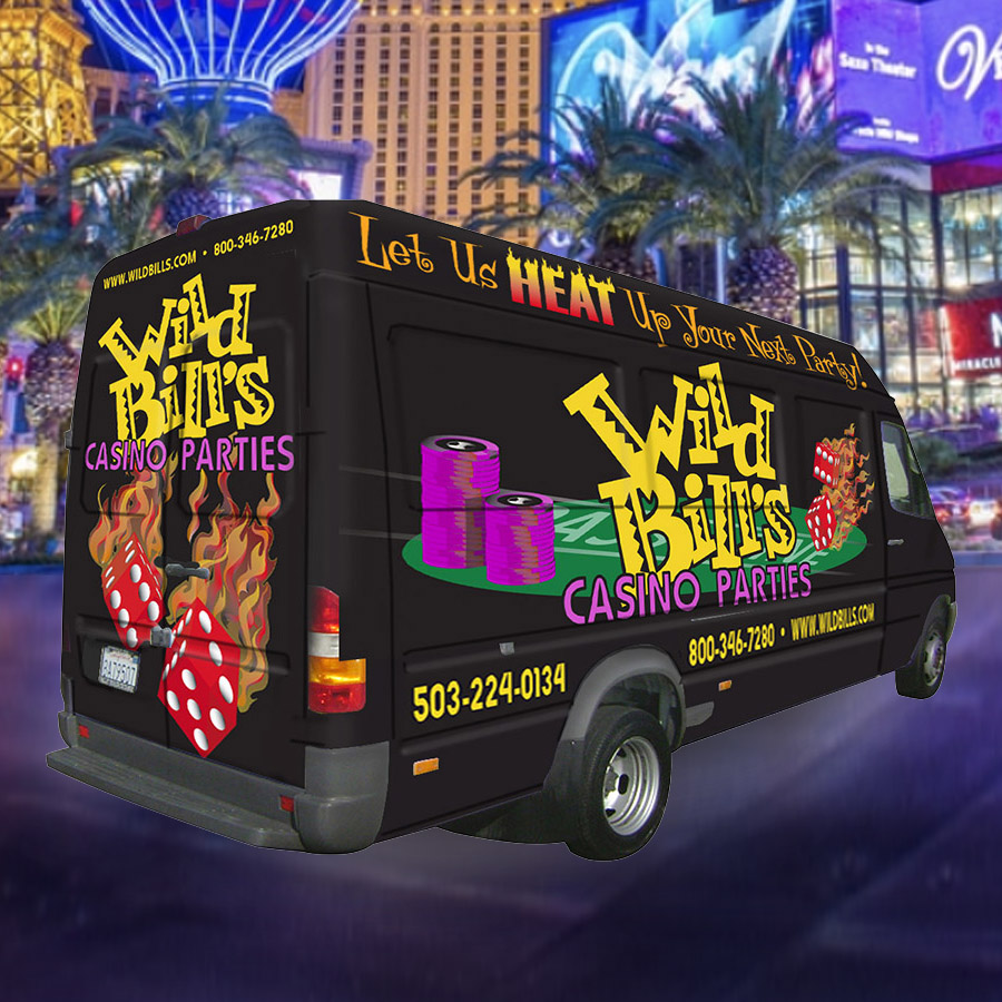 Wild Bill's Sprinter van wrap