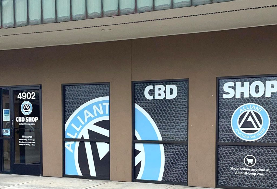 Alliant Hemp CBD storefront